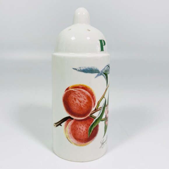 Portmeirion Pomona Ceramic Salt And Pepper Shakers 4” Tall - Picture 6 of 7